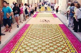 Sawdust Carpets for Corpus Christi in Elche de la Sierra