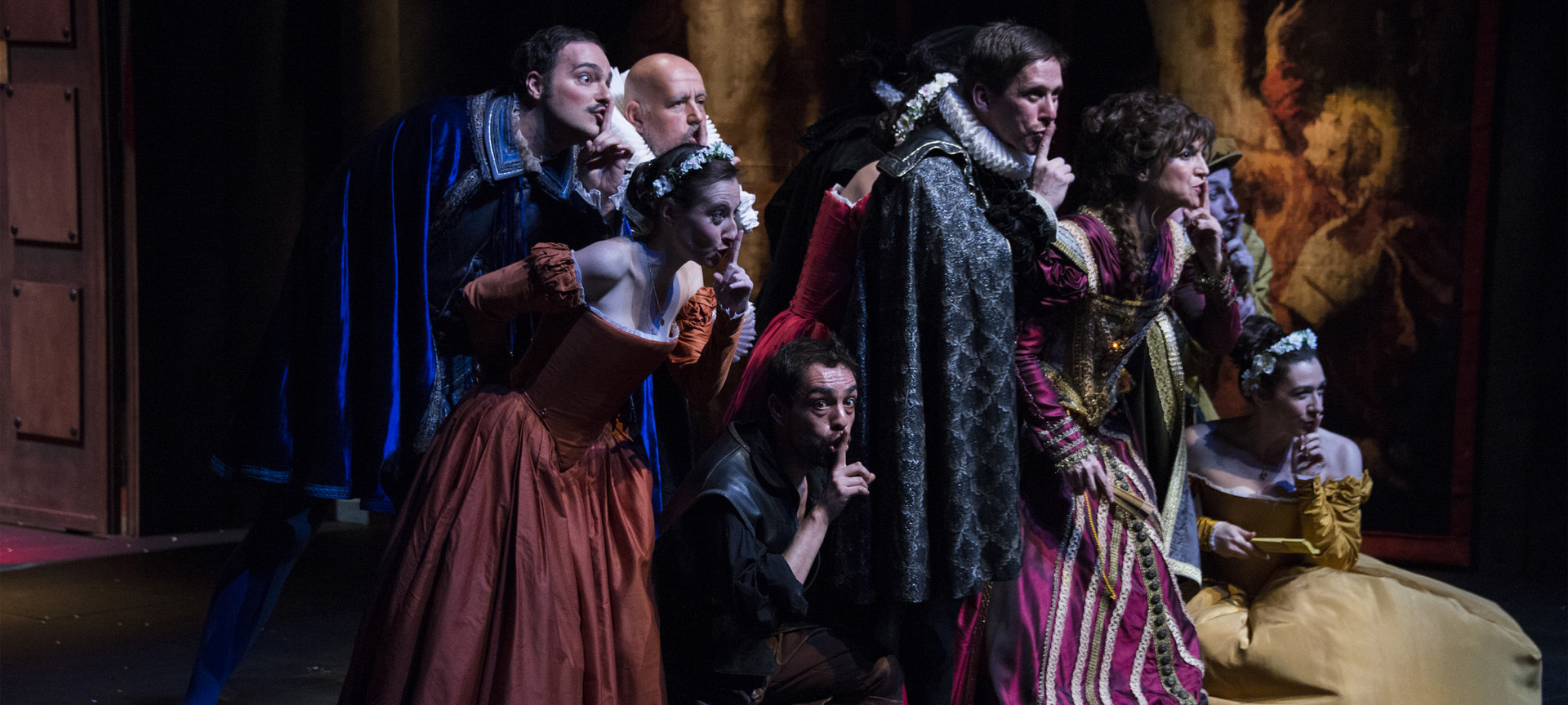 Performance of The Dog in the Manger at the 2013 Almago International Classical Theatre Festival