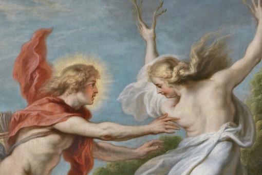 « Apollon poursuivant Daphné ». Theodoor van Thulden. Huile sur toile, 1636-38.