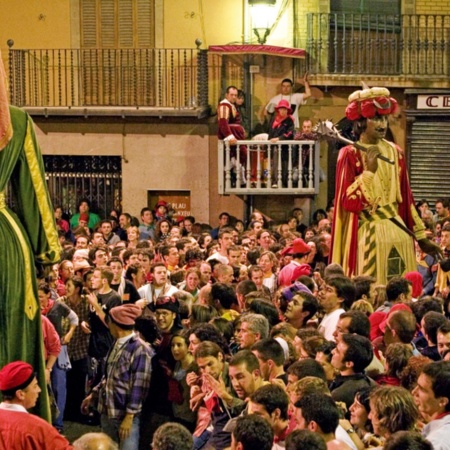 La Patum festival in Berga