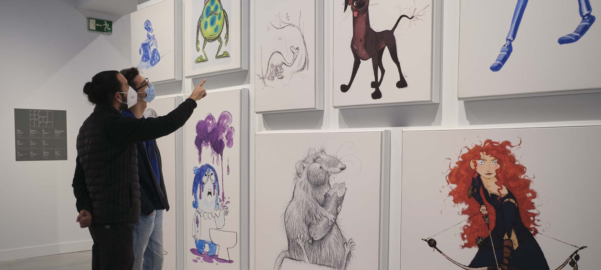 «Pixar. Создавая персонажей» © Фонд La Caixa «Pixar. Создавая персонажей» © Фонд La Caixa
