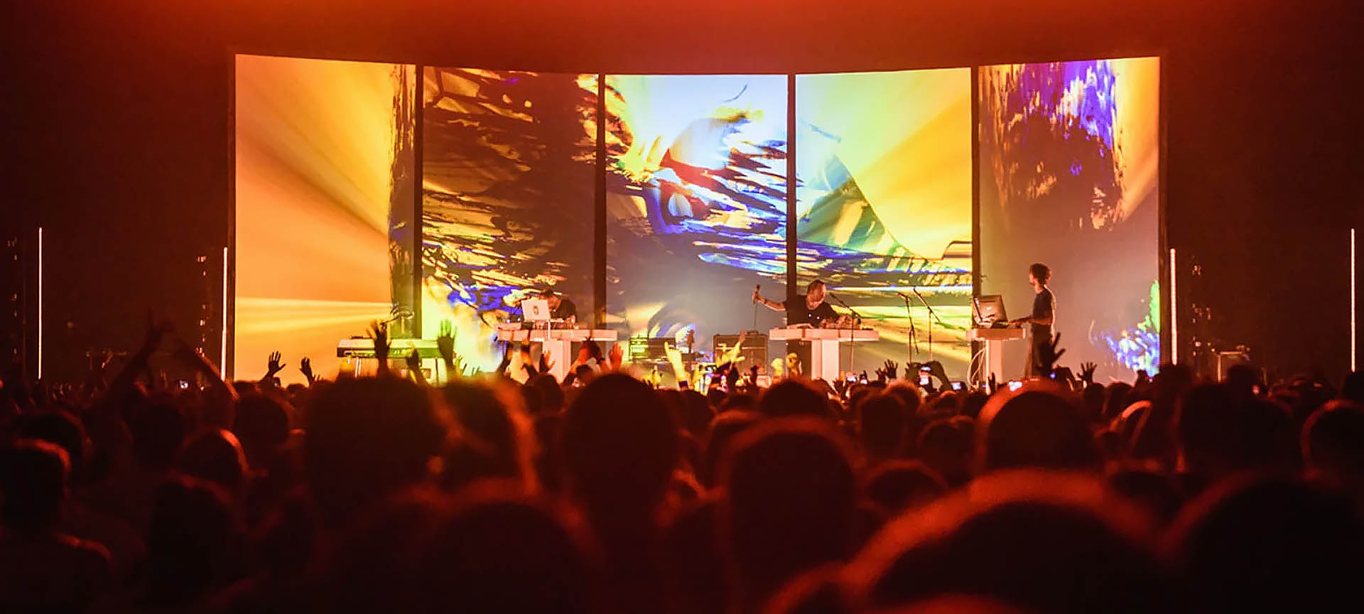 Sónar 2018. Internationales Festival für elektronische Musik und Multimediakunst in Barcelona Sónar 2018. Internationales Festival für elektronische Musik und Multimediakunst in Barcelona