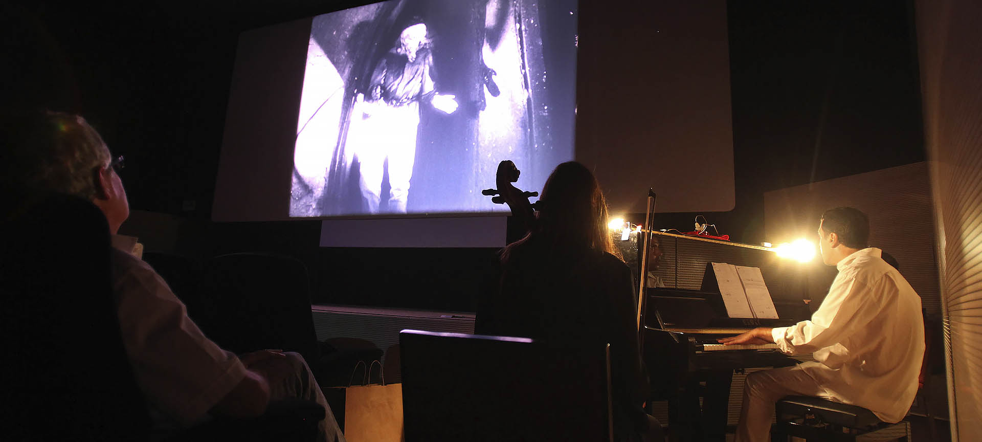 Film concert session of the film The Golem at the Jove International Film Festival
