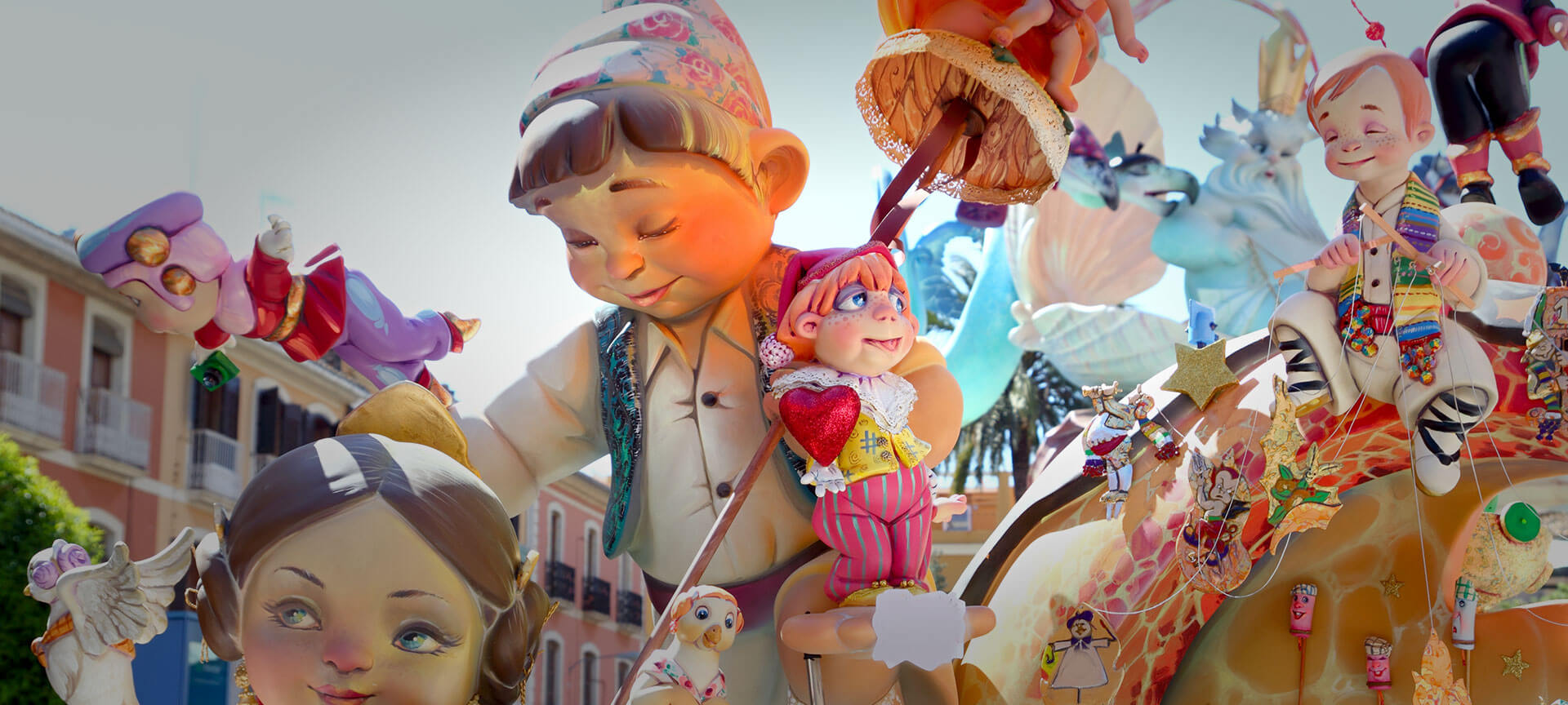 Las Fallas in Valencia