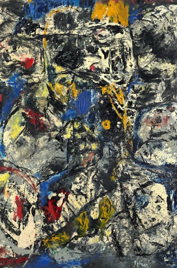 Nachfest 1958, Asger Jorn. Exhibition at the Institut Valencià dárt Modern, Generalitat