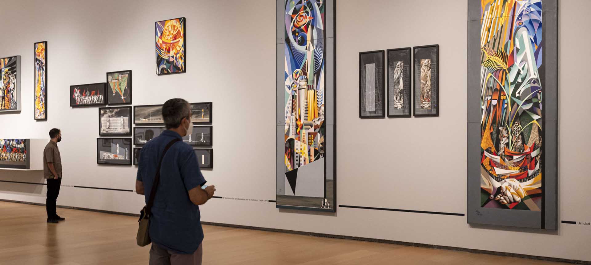 Imagen de la exposición. Fotografía cedida por el Instituto Valenciano de Arte Moderno (IVAM) Imagen de la exposición. Fotografía cedida por el Instituto Valenciano de Arte Moderno (IVAM)
