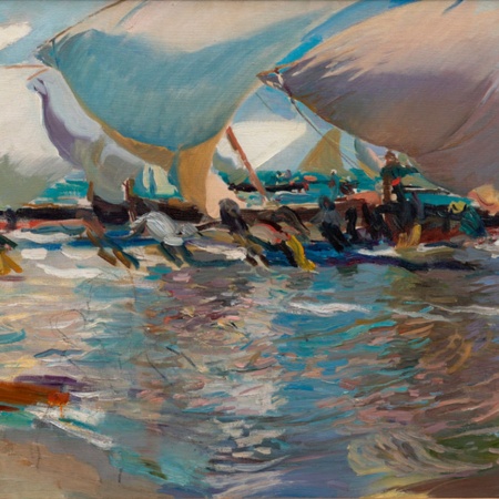 Joaquín Sorolla, Playa de Valencia,1902. Colección Masaveu