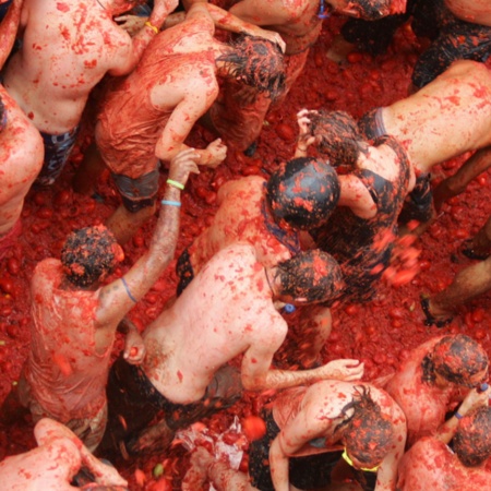 Tomatenschlacht «La Tomatina»