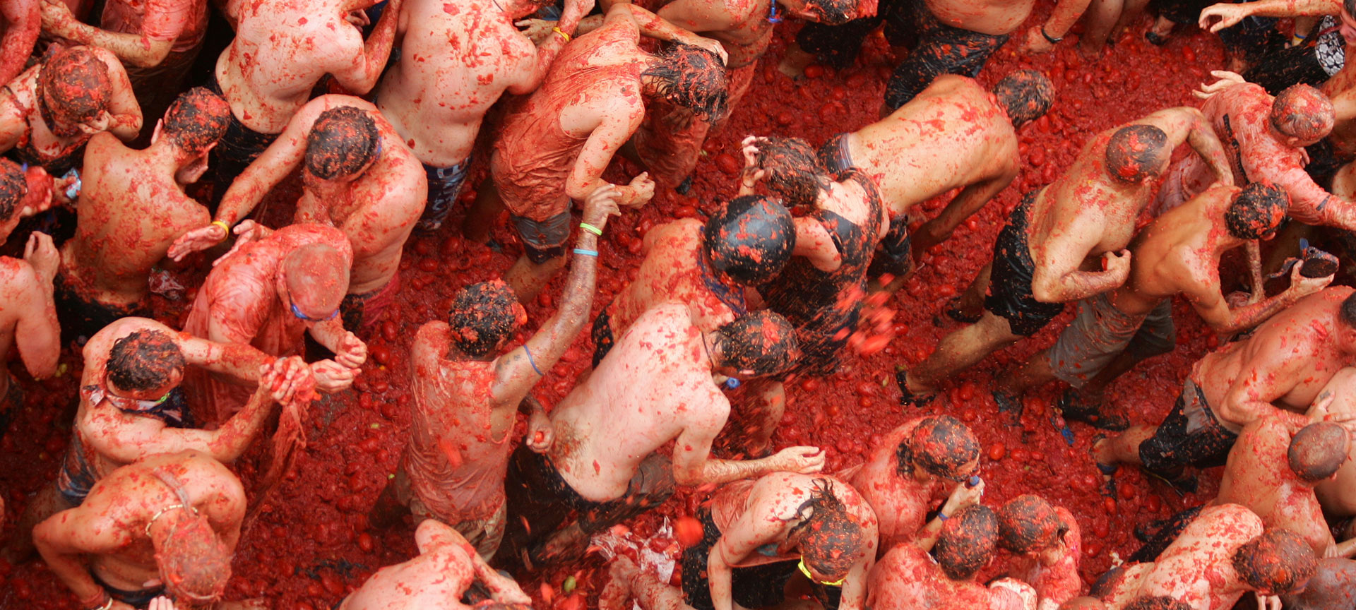 A Tomatina A Tomatina