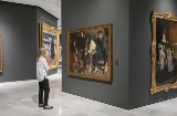 Veduta della mostra «Sorolla in nero»