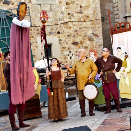 Une représentation dans le cadre du festival de théâtre classique de Cáceres