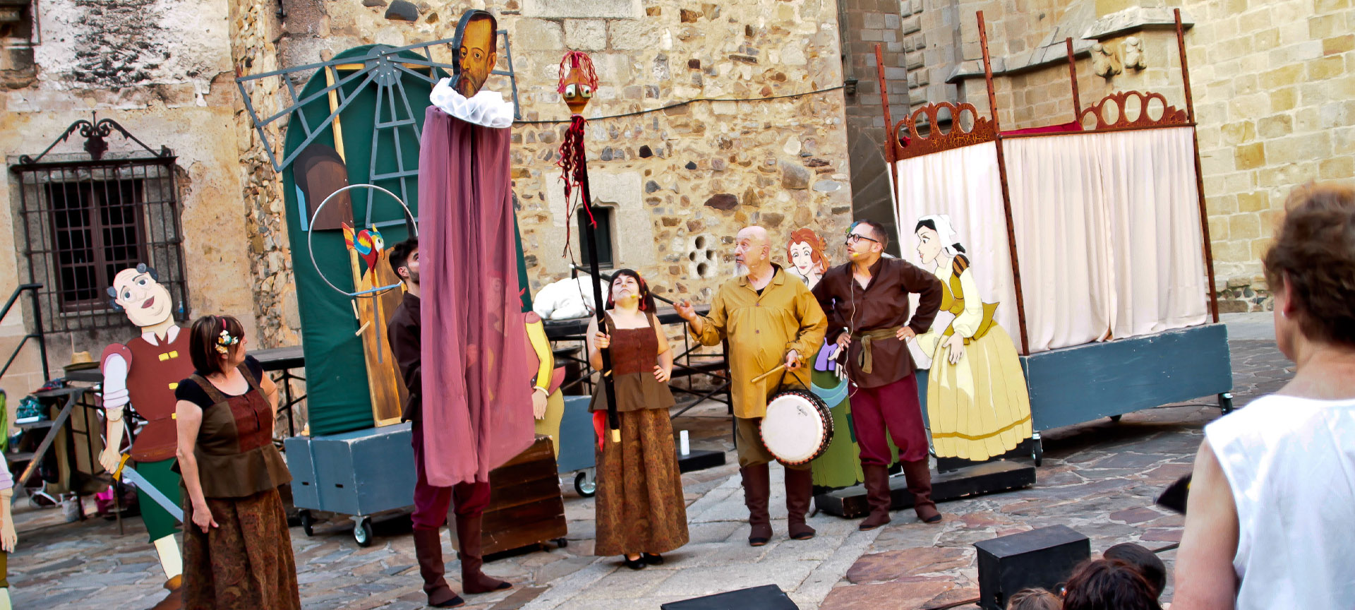Vorführung beim Festival für Klassisches Theater Cáceres Vorführung beim Festival für Klassisches Theater Cáceres