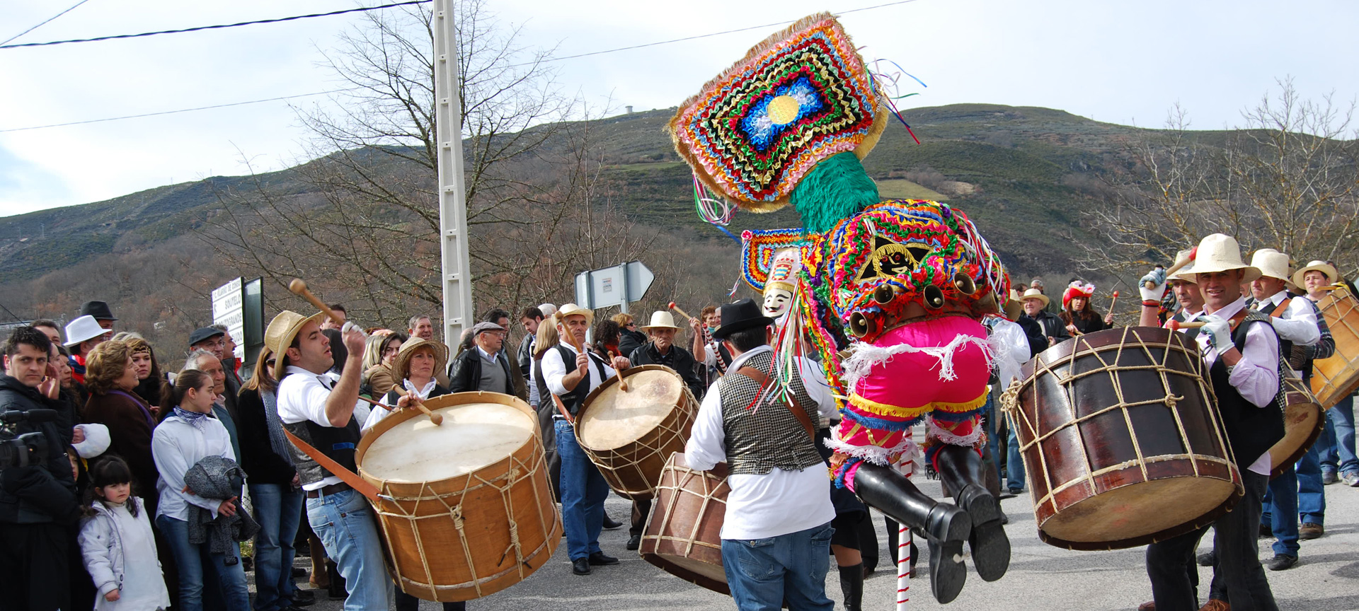Boteiro of the Entroido of Vilariño de Conso (Ourense)
