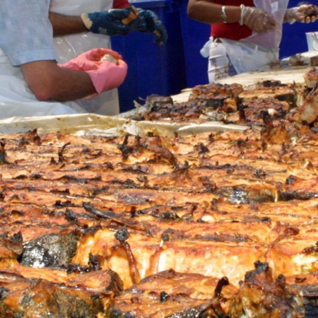 Feira do bonito de Burela