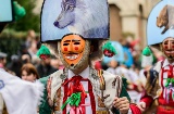 Grande sfilata di Cigarrones. Carnevale di Verín (O Entroido)