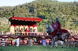 Justas en la Festa da Istoria de Ribadavia (Ourense, Galicia)