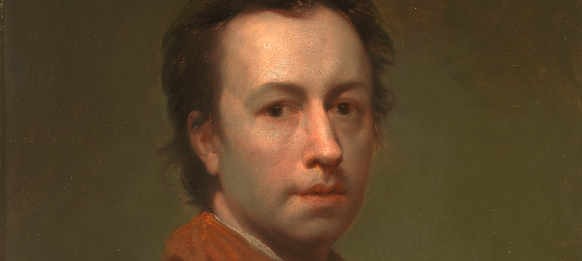 Autoportrait Antón Rafael Mengs Huile sur panneau, 63 x 50 cm 1761 - 1769 Madrid, Museo Nacional del Prado / Autoportrait Antón Rafael Mengs Huile sur panneau, 63 x 50 cm 1761 - 1769 Madrid, Museo Nacional del Prado