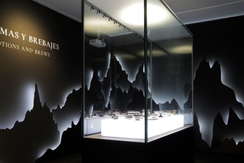 Detalhe da Exposição Entre o caos e o cosmos. Natureza na Grécia Antiga