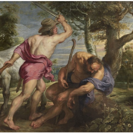 Exposición "El taller de Rubens". "Mercurio y Argos", Pedro Pablo Rubens y taller