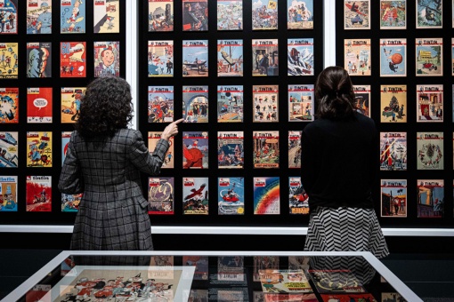 View of the exhibition ‘Comic. Dreams and History