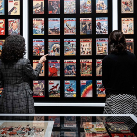 View of the exhibition ‘Comic. Dreams and History