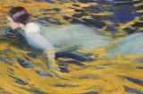 Nageuse, Jávea, 1905. Huile sur toile. 107,5 × 180 cm. Musée Sorolla, Madrid (inv. 718)
