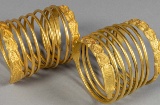 Brazaletes de oro, tesoro real dacio. Sarmizegetusa Regia – Muchea Cetății. Mediados del siglo I a.C.