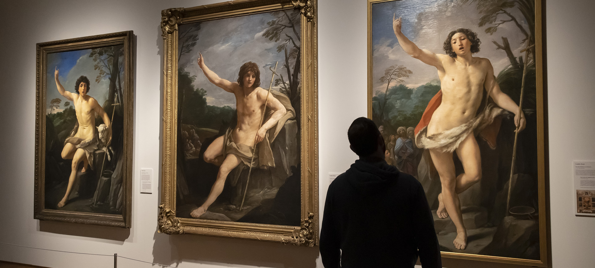 Widok sal wystawy Guido Reni Widok sal wystawy Guido Reni