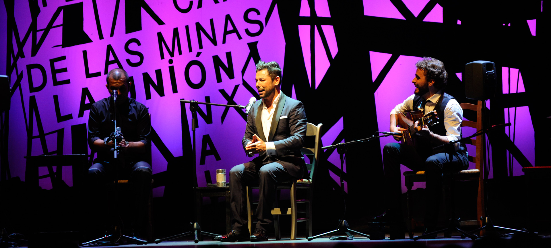 Miguel Poveda. Flamenco Festival of Las Minas