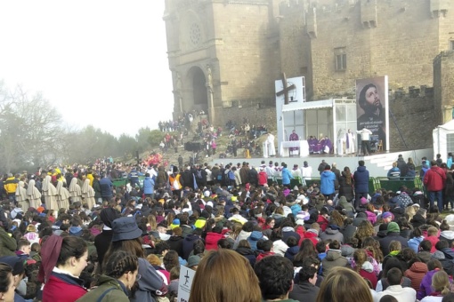 The Javieradas pilgrimage to Javier Castle, in Navarre