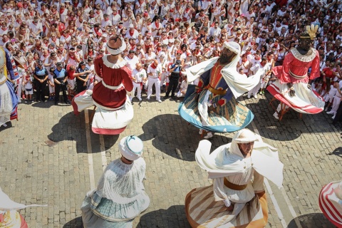 Sanfermines. Pampeluna, Nawarra