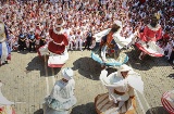 San Fermín, the Running of the Bulls Pamplona, Navarra