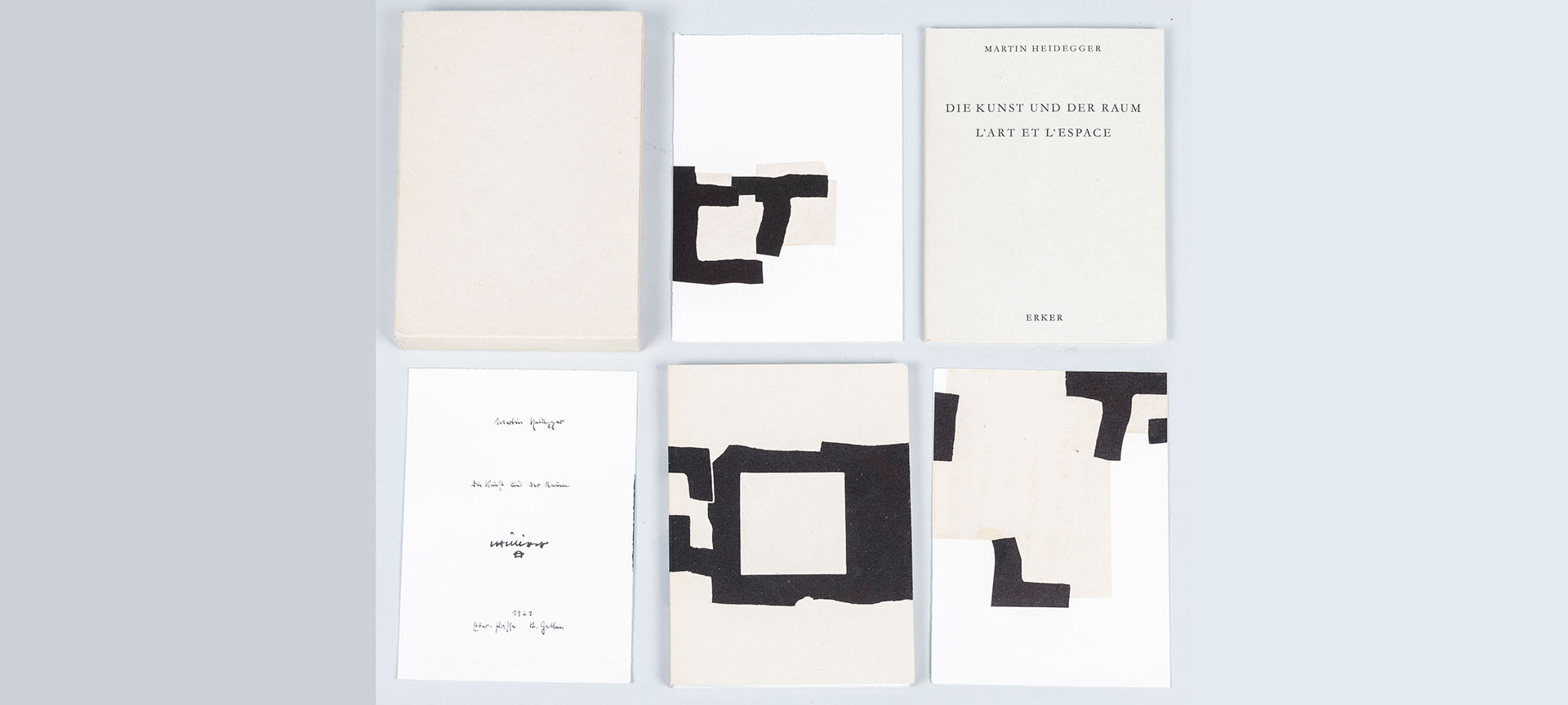 “Martin Heidegger: Die Kunst und der Raum” by Eduardo Chillida. Courtesy of the San Telmo Museum