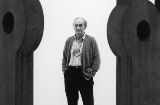 Eduardo Chillida przy Hołdzie dla Balenciagi, 1990