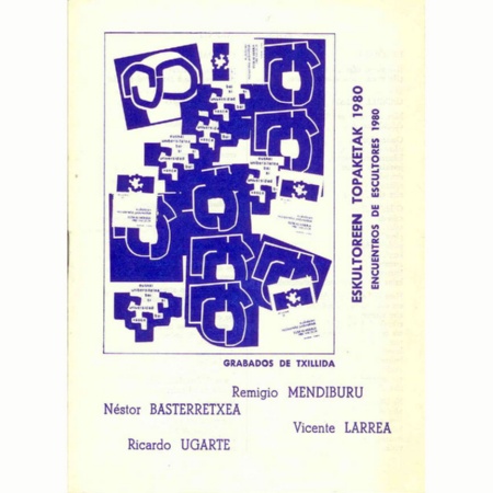 1980年の彫刻家会議のポスター。アルティウム・ムセオア提供