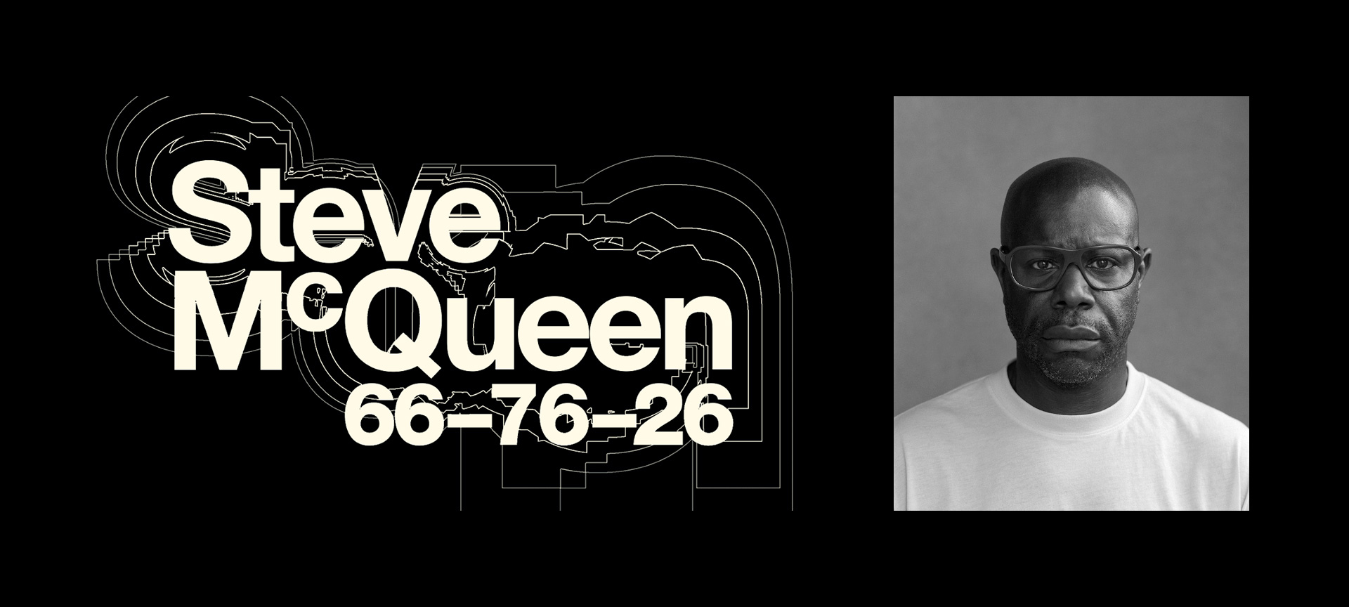 Wystawa „Steve McQueen: 66-76-26”, Muzeum Guggenheima w Bilbao. Portret Steve'a McQueena. Zdjęcie: © James Stopforth