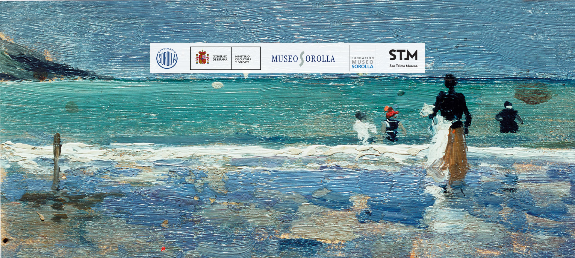 Joaquín Sorolla. Na plaży. San Sebastián, 1900. Muzeum Sorolli Joaquín Sorolla. Na plaży. San Sebastián, 1900. Muzeum Sorolli
