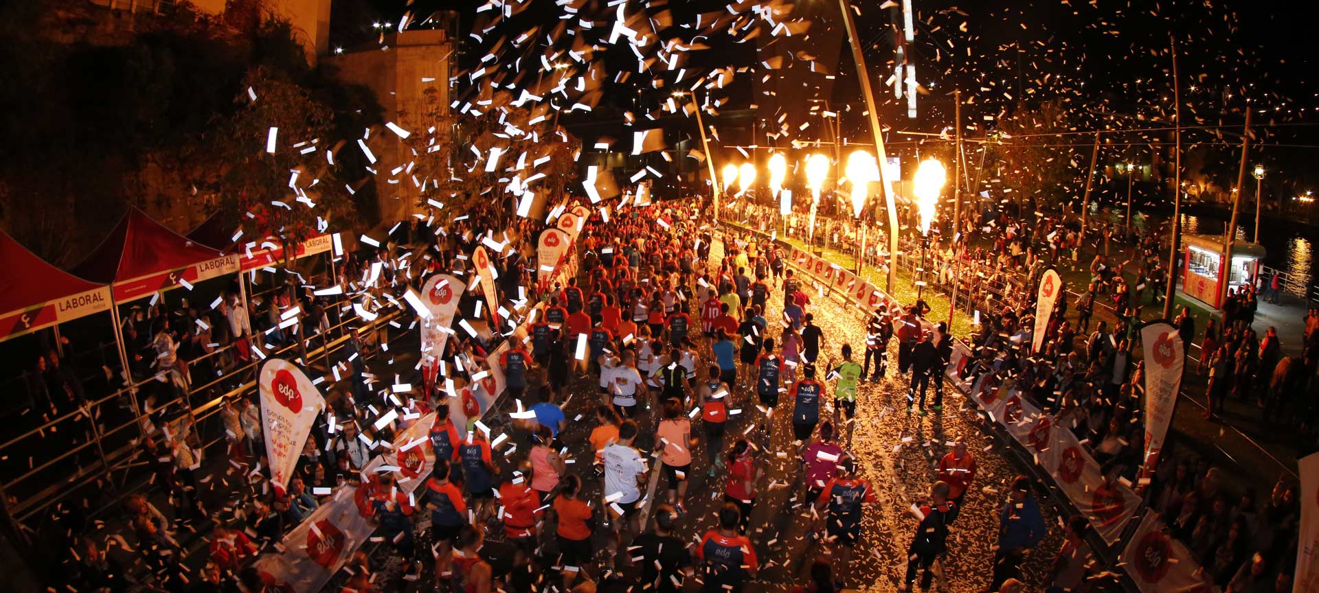 Atletismo: Maratón Nocturno de Bilbao
