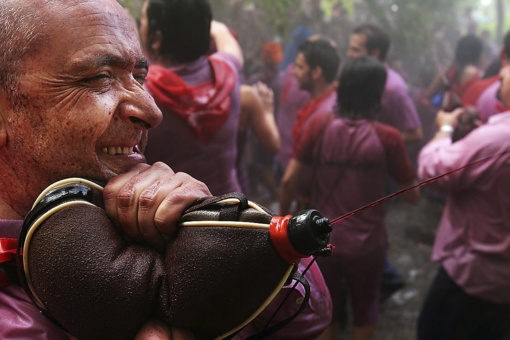 Batalla del Vino de Haro, en La Rioja