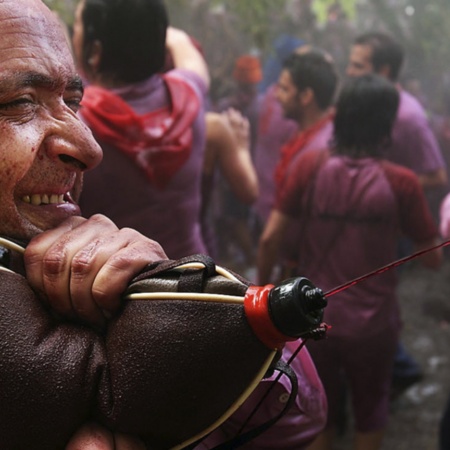 The Wine Battle in Haro, La Rioja