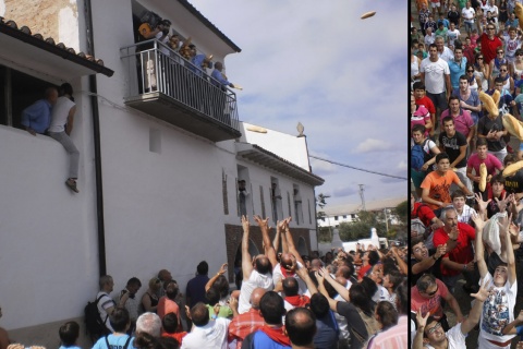 La festa del pane e del formaggio di Quel, a La Rioja, è una delle più antiche della penisola iberica