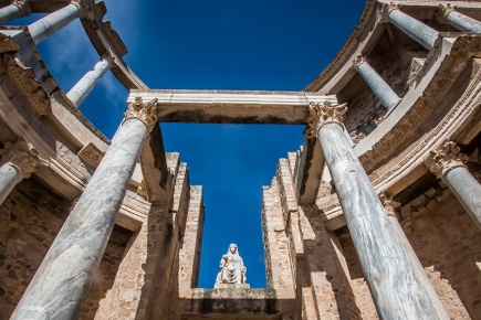 Teatro Romano de Mérida (Badajoz, Extremadura)