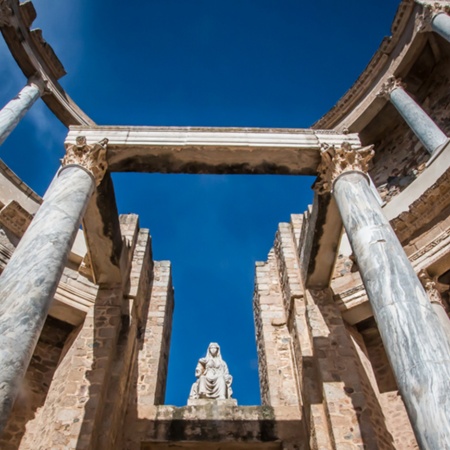 Teatro Romano di Mérida (Badajoz, Estremadura)