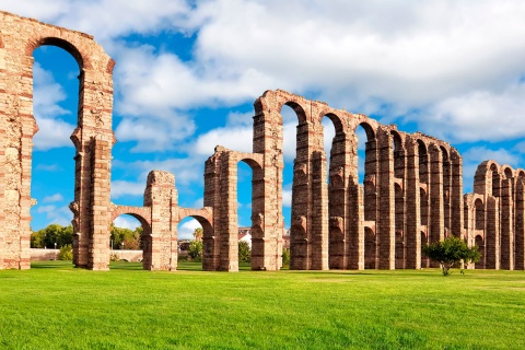 Aqueduto de Los Milagros. Mérida.