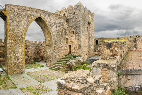 Castello di Luna, ad Alburquerque (Badajoz, Estremadura)