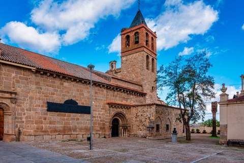 Basílica de Santa Eulalia. Mérida. Extremadura.