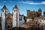 Vista de Cáceres, Extremadura