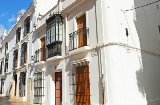 Rua no centro de Almendralejo