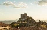 Ausblick auf die Burg von Trevejo