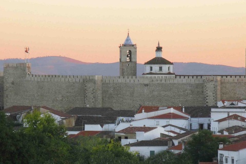 Vista de Fregenal de la Sierra (Badajoz, Extremadura)